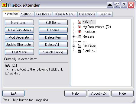 FileBox eXtender - Resizes file boxes bigger, adds features