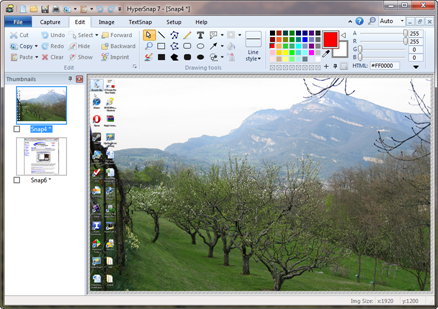 HyperSnap 8.12.02 screenshot