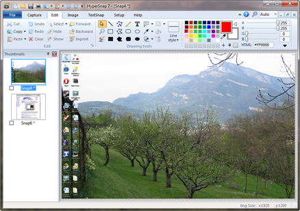 Click to view HyperSnap 7.23.03 screenshot